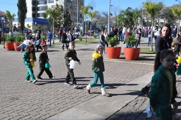 Foto - Caminhada Cívica em homenagem à Patria e aos 55 anos de Anta Gorda