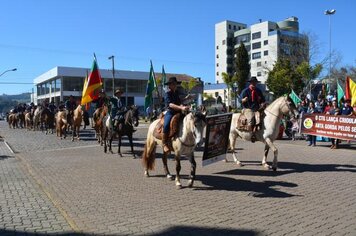 Foto - Caminhada Cívica em homenagem à Patria e aos 55 anos de Anta Gorda