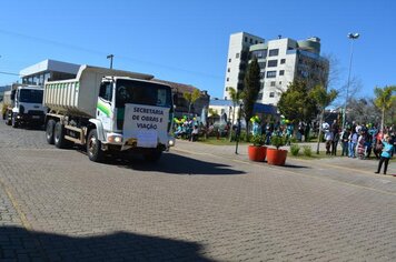 Foto - Caminhada Cívica em homenagem à Patria e aos 55 anos de Anta Gorda