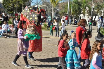 Foto - Caminhada Cívica em homenagem à Patria e aos 55 anos de Anta Gorda