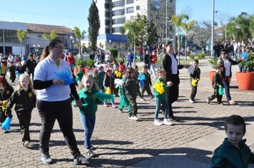 Foto - Caminhada Cívica em homenagem à Patria e aos 55 anos de Anta Gorda