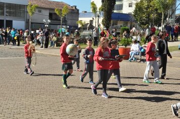 Foto - Caminhada Cívica em homenagem à Patria e aos 55 anos de Anta Gorda