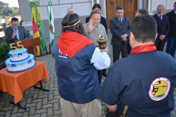 Foto - Caminhada Cívica em homenagem à Patria e aos 55 anos de Anta Gorda