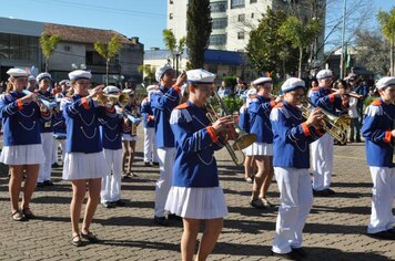 Foto - Caminhada Cívica em homenagem à Patria e aos 55 anos de Anta Gorda