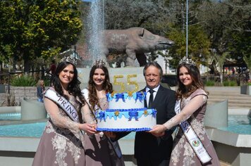 Foto - Caminhada Cívica em homenagem à Patria e aos 55 anos de Anta Gorda