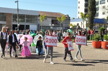 Foto - Caminhada Cívica em homenagem à Patria e aos 55 anos de Anta Gorda