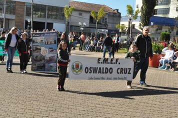 Foto - Caminhada Cívica em homenagem à Patria e aos 55 anos de Anta Gorda