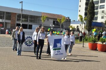 Foto - Caminhada Cívica em homenagem à Patria e aos 55 anos de Anta Gorda