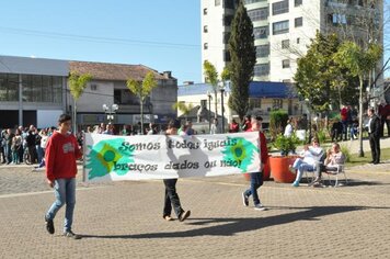 Foto - Caminhada Cívica em homenagem à Patria e aos 55 anos de Anta Gorda
