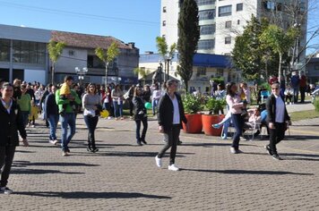 Foto - Caminhada Cívica em homenagem à Patria e aos 55 anos de Anta Gorda