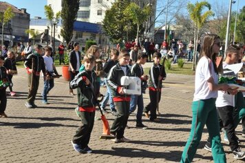 Foto - Caminhada Cívica em homenagem à Patria e aos 55 anos de Anta Gorda