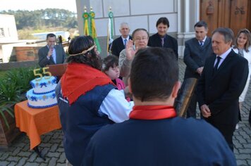 Foto - Caminhada Cívica em homenagem à Patria e aos 55 anos de Anta Gorda