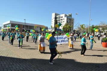 Foto - Caminhada Cívica em homenagem à Patria e aos 55 anos de Anta Gorda