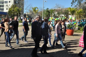 Foto - Caminhada Cívica em homenagem à Patria e aos 55 anos de Anta Gorda