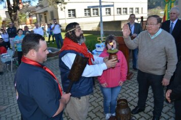 Foto - Caminhada Cívica em homenagem à Patria e aos 55 anos de Anta Gorda