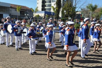 Foto - Caminhada Cívica em homenagem à Patria e aos 55 anos de Anta Gorda
