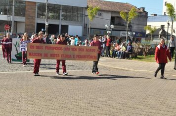 Foto - Caminhada Cívica em homenagem à Patria e aos 55 anos de Anta Gorda