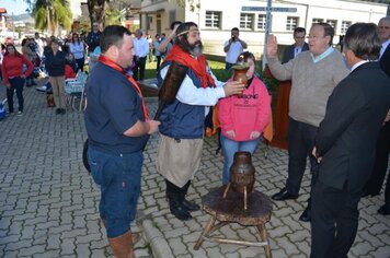 Foto - Caminhada Cívica em homenagem à Patria e aos 55 anos de Anta Gorda