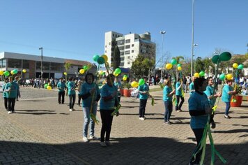 Foto - Caminhada Cívica em homenagem à Patria e aos 55 anos de Anta Gorda