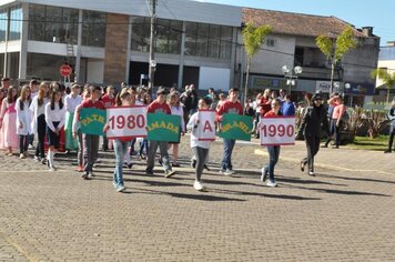 Foto - Caminhada Cívica em homenagem à Patria e aos 55 anos de Anta Gorda