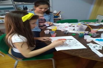 Foto - Férias Escolares na Biblioteca 