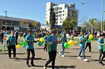 Foto - Caminhada Cívica em homenagem à Patria e aos 55 anos de Anta Gorda