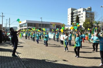 Foto - Caminhada Cívica em homenagem à Patria e aos 55 anos de Anta Gorda