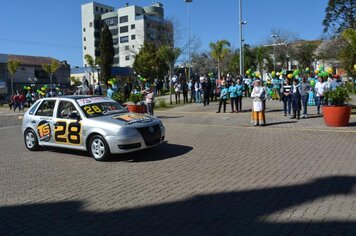 Foto - Caminhada Cívica em homenagem à Patria e aos 55 anos de Anta Gorda