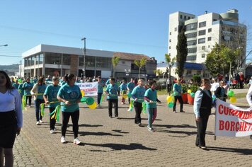 Foto - Caminhada Cívica em homenagem à Patria e aos 55 anos de Anta Gorda