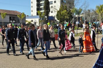 Foto - Caminhada Cívica em homenagem à Patria e aos 55 anos de Anta Gorda