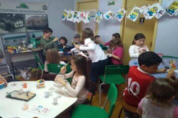 Foto - Férias Escolares na Biblioteca 