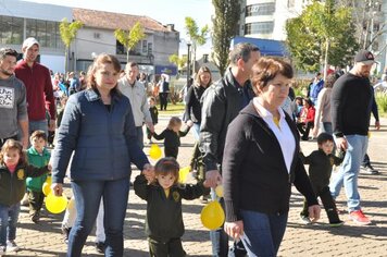 Foto - Caminhada Cívica em homenagem à Patria e aos 55 anos de Anta Gorda