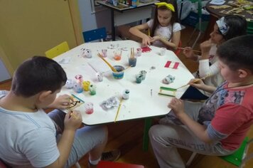 Foto - Férias Escolares na Biblioteca 