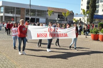 Foto - Caminhada Cívica em homenagem à Patria e aos 55 anos de Anta Gorda