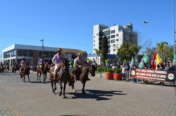 Foto - Caminhada Cívica em homenagem à Patria e aos 55 anos de Anta Gorda