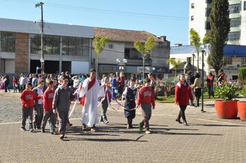Foto - Caminhada Cívica em homenagem à Patria e aos 55 anos de Anta Gorda