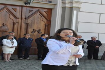 Foto - Caminhada Cívica em homenagem à Patria e aos 55 anos de Anta Gorda