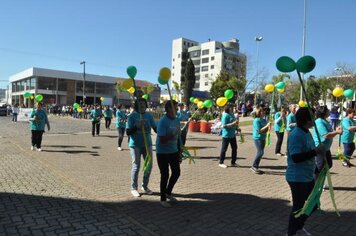 Foto - Caminhada Cívica em homenagem à Patria e aos 55 anos de Anta Gorda