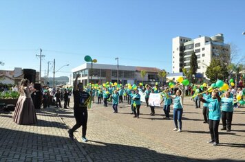 Foto - Caminhada Cívica em homenagem à Patria e aos 55 anos de Anta Gorda