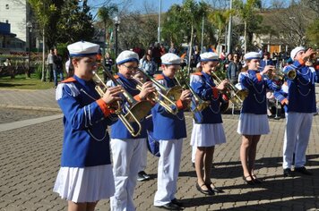 Foto - Caminhada Cívica em homenagem à Patria e aos 55 anos de Anta Gorda