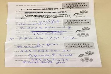 1º Sorteio da Compra Premiada 2018