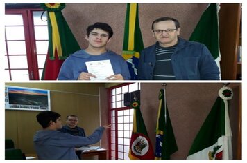 ENTREGA DE CDI E JURAMENTO À BANDEIRA