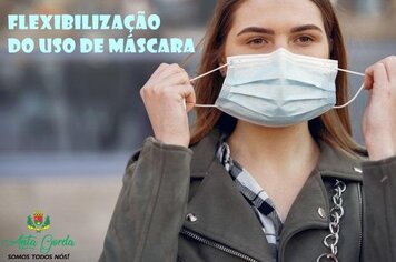 FLEXIBILIZAÇÃO DO USO DE MÁSCARAS