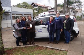 Entrega Oficial do Carro para as Conselheiras Tutelares