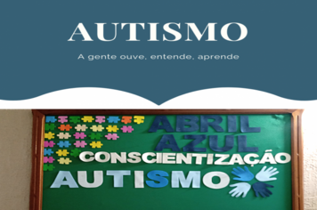 ABRIL AZUL – Mês de Conscientização sobre o Autismo