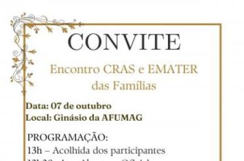 Encontro CRAS e EMATER das Famílias