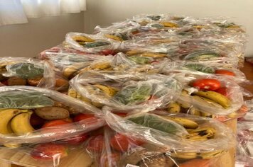 Distribuição dos Kits de alimentação escolar