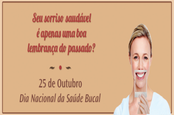 Festa á fantasia da Saúde Bucal, dia 25/10