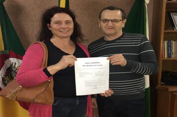 Ocorre mais uma entrega de premiação do Sorteio da Nota Fiscal Gaúcha 2018