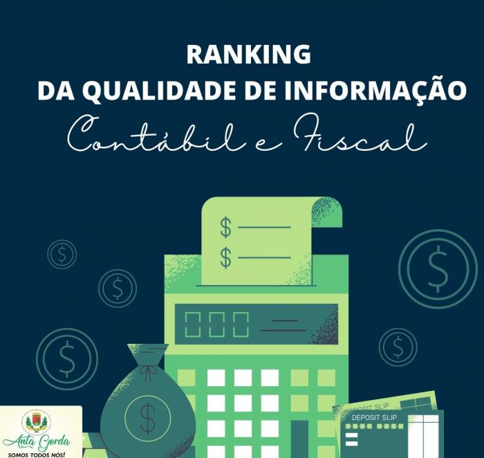 Anta Gorda lista entre os 117 municípios no Ranking da Qualidade da Informação Contábil e Fiscal